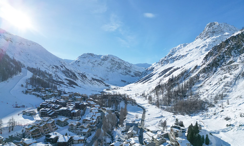 Above Joseray in Val d'Isère
