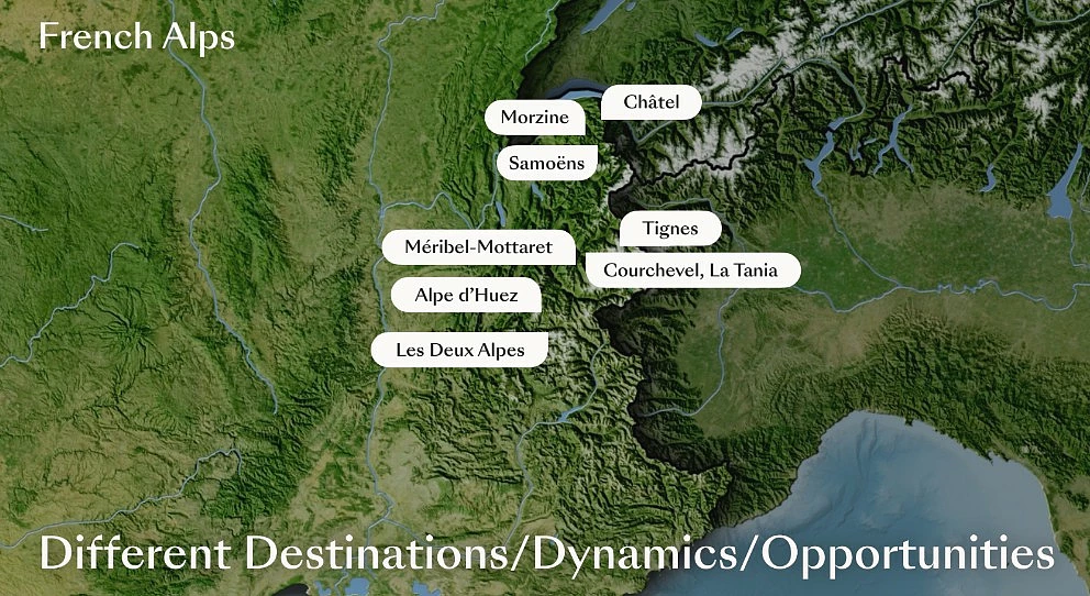 where does €1m go the furthest in the french alps