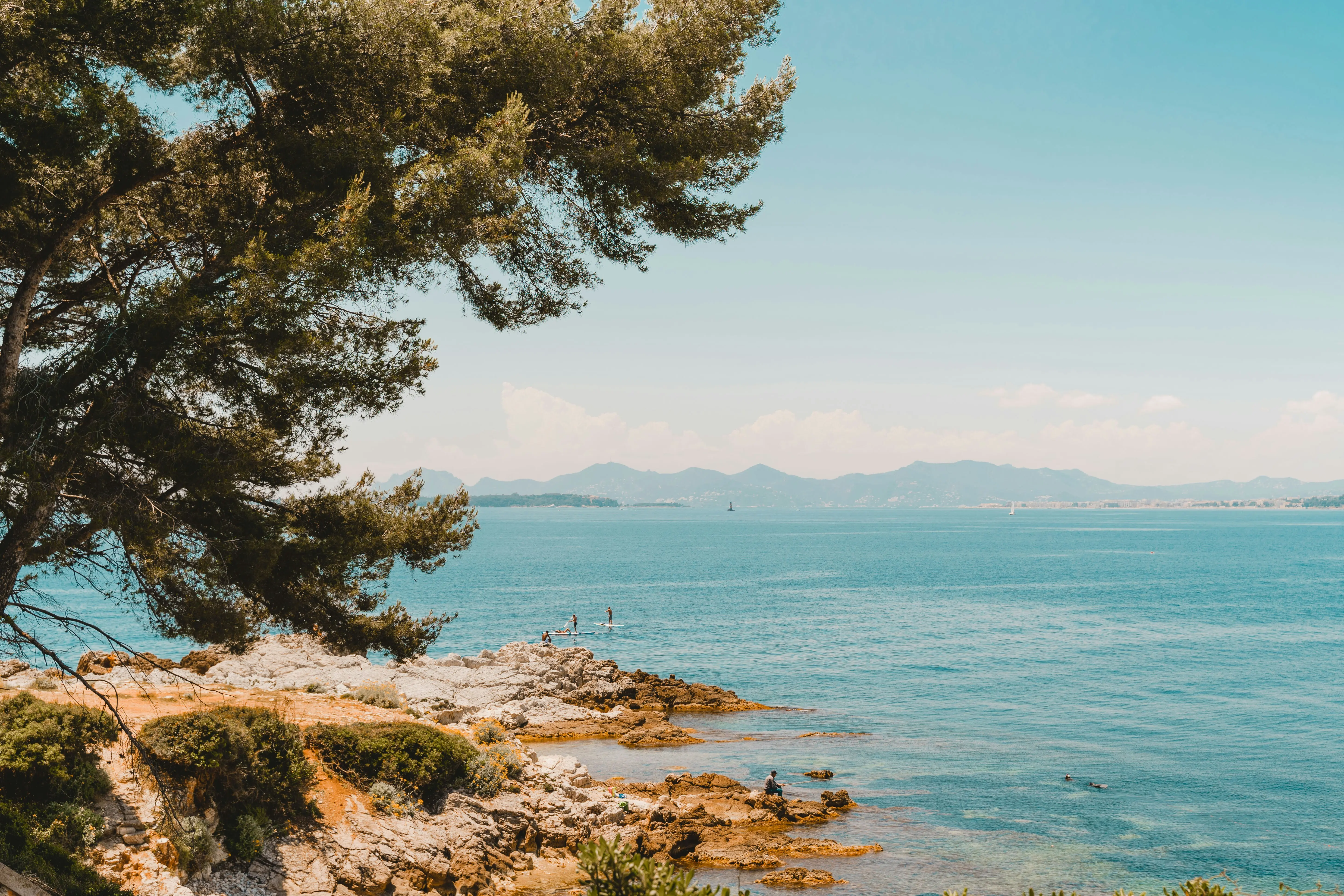 Ocean views in Antibes, French Riviera