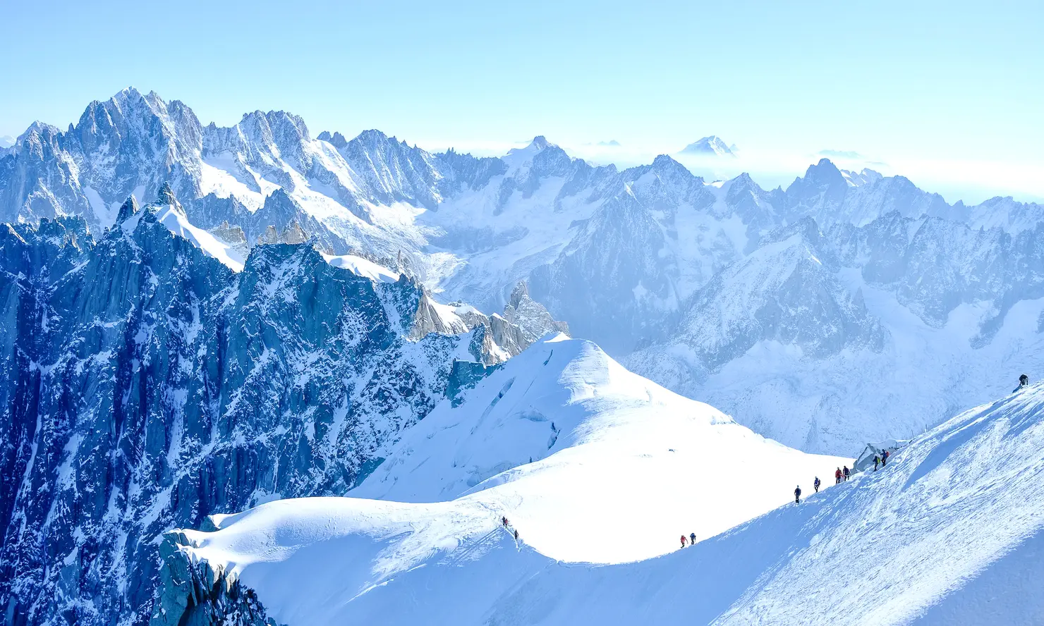 Mountains in Chamonix, French Alps